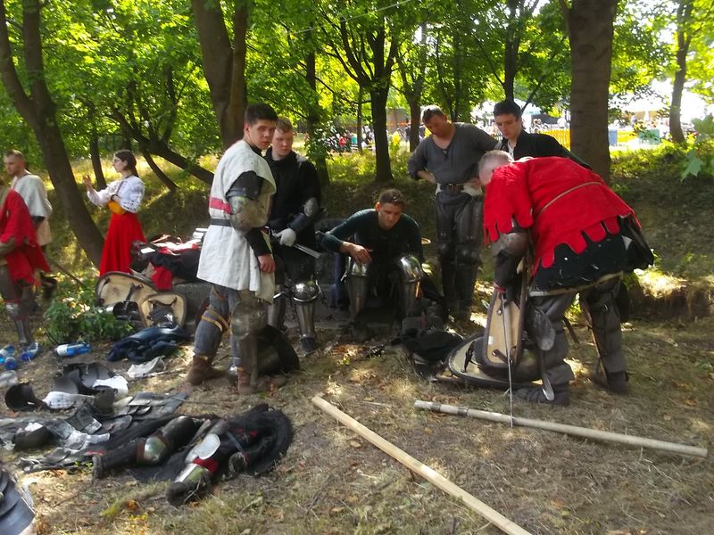 © Andrei  Kolyaskin - Image from the Festival  Galician  Chivalry  in  Galych  18 photography project