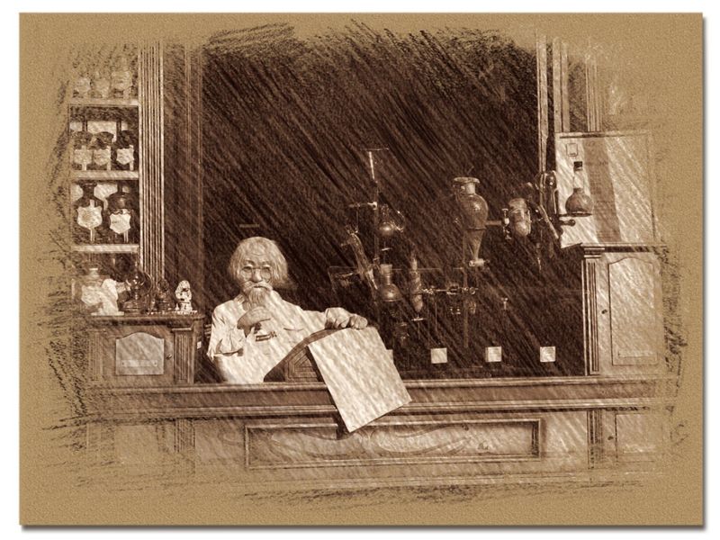 © Andrei  Kolyaskin - Old  pharmacy  on  the  central  part  of  Lviv  City , Ukraine .