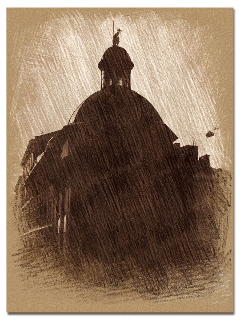 © Andrei  Kolyaskin - Merchants  Boims  Chapel  from  15th  century  in  Lviv  City , Ukraine .