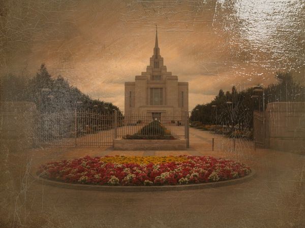 © Andrei  Kolyaskin - Image from the Ukrainian  Kyiv  Temple  in  oil  painting  1 photography project