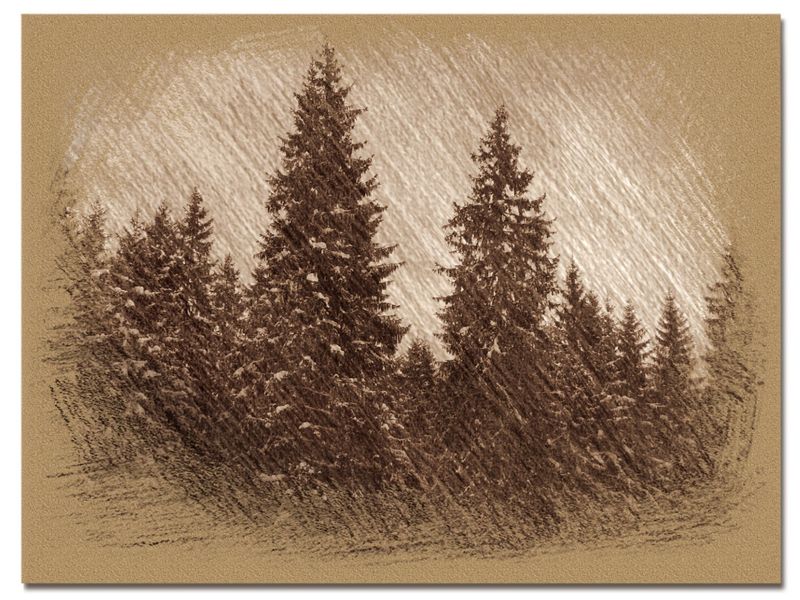 © Andrei  Kolyaskin - Image from the Bukovel  in  trois coleur  drawing  4 photography project