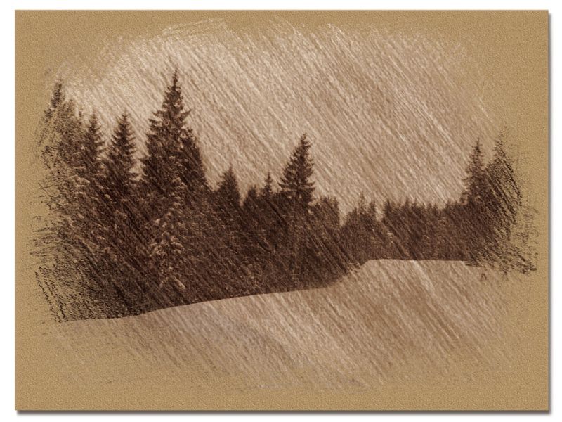 © Andrei  Kolyaskin - Image from the Bukovel  in  trois coleur  drawing  4 photography project