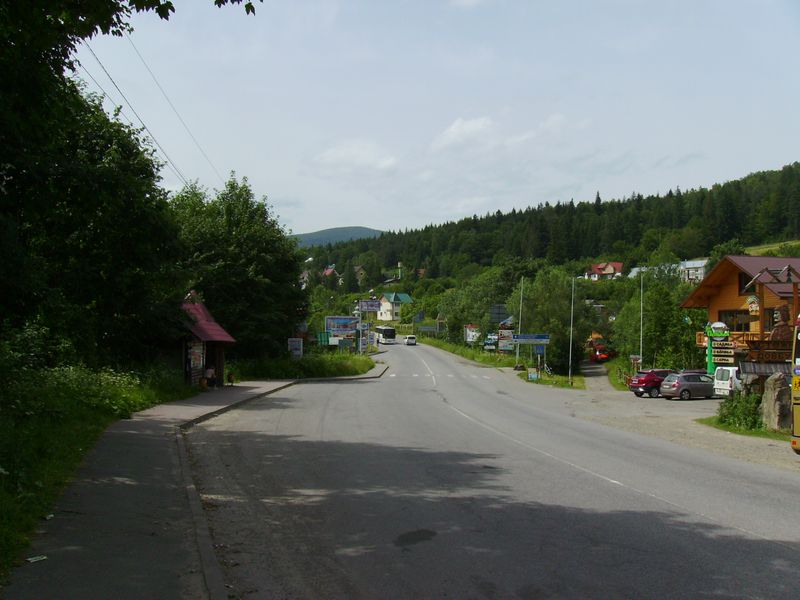© Andrei  Kolyaskin - In  Carpatian  town  Yaremche  of  Ivano - Frankivsk  region , Ukraine .