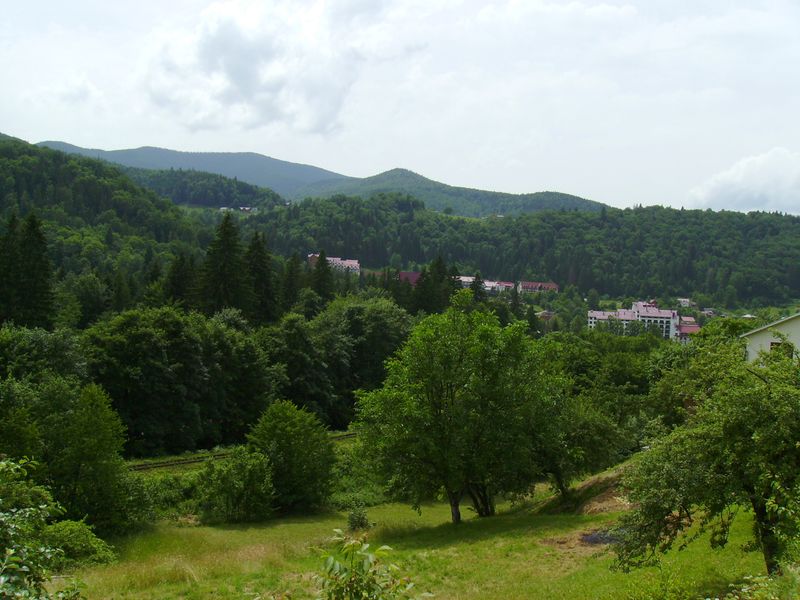 © Andrei  Kolyaskin - In  Carpatian  town  Yaremche  of  Ivano - Frankivsk  region , Ukraine .
