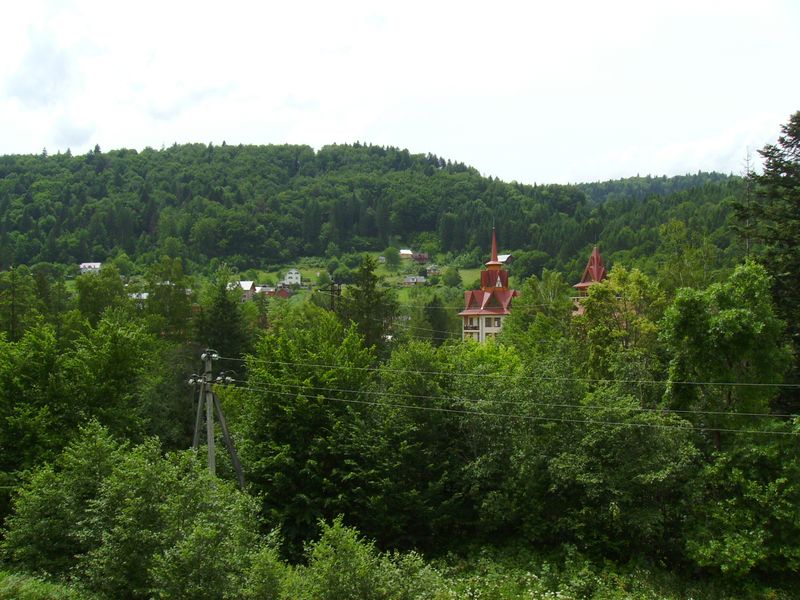 © Andrei  Kolyaskin - In  Carpatian  town  Yaremche  of  Ivano - Frankivsk  region , Ukraine .