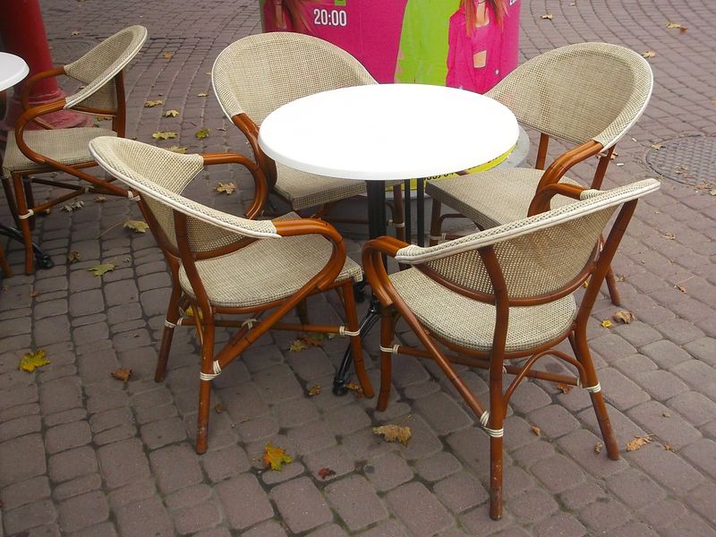 © Andrei  Kolyaskin - On  the  one  of  cafe  of  Ivano - Frankivsk  City , Ukraine .