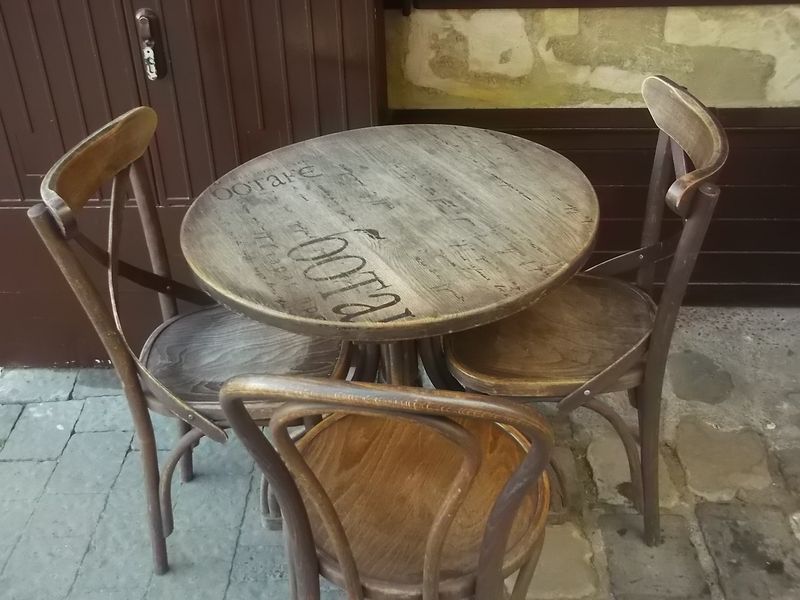 © Andrei  Kolyaskin - On  the  one  of  cafe  of  Ivano - Frankivsk  City , Ukraine .