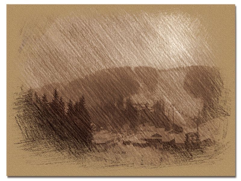 © Andrei  Kolyaskin - Image from the Bukovel  in  trois  coleur  drawing  5 photography project