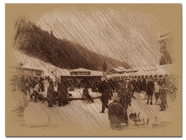 © Andrei  Kolyaskin - Image from the Bukovel  in  trois  coleur  drawing  5 photography project