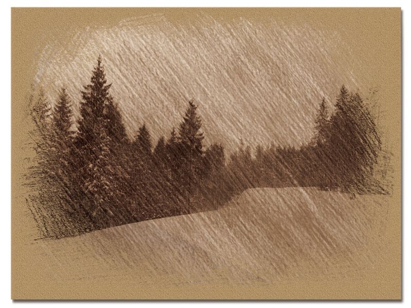 © Andrei  Kolyaskin - Image from the Bukovel  in  trois  coleur  drawing  5 photography project