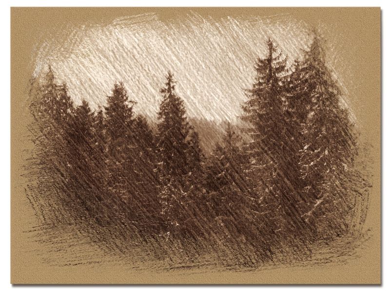 © Andrei  Kolyaskin - Image from the Bukovel  in  trois  coleur  drawing  1 photography project