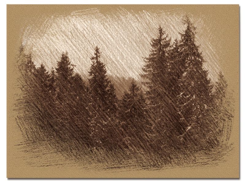 © Andrei  Kolyaskin - Image from the Bukovel  in  trois  coleur  drawing  1 photography project