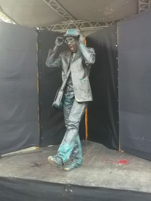 Living sculptures in Ivano - Frankivsk City 18