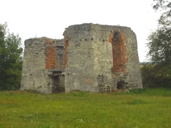© Andrei  Kolyaskin - On  the  territory  of  Svirzh  Castle  from  15th  century  in  village  Svirzh  of  Lviv  region , Ukraine .