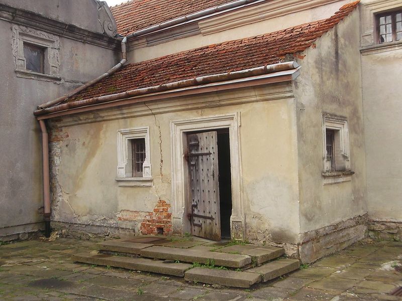© Andrei  Kolyaskin - On  the  territory  of  Svirzh  Castle  from  15th  century  in  village  Svirzh  of  Lviv  region , Ukraine .