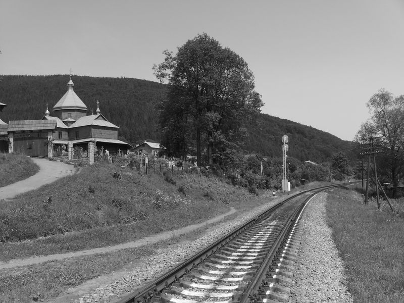 © Andrei  Kolyaskin - In  Carpatian  town  Yaremche  of  Ivano - Frankivsk  region , Ukraine .