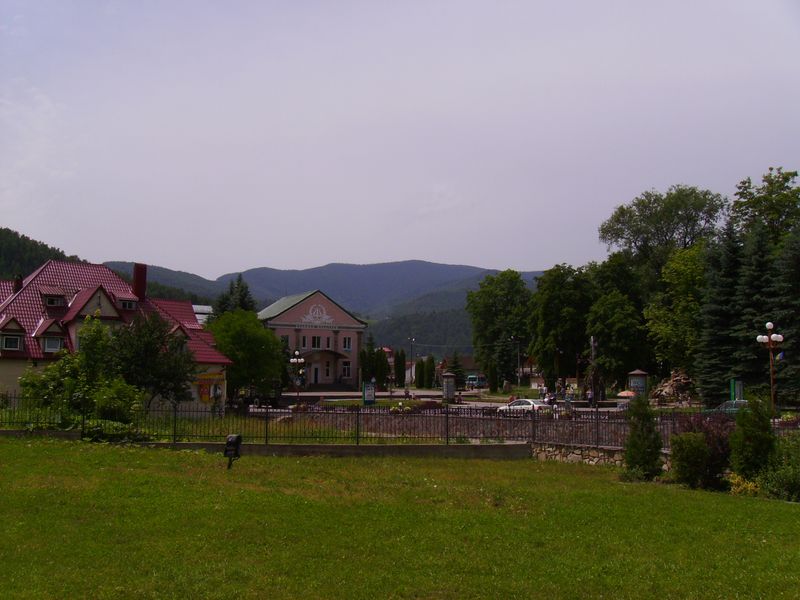 © Andrei  Kolyaskin - In  Carpatian  town  Yaremche  of  Ivano - Frankivsk  region , Ukraine .