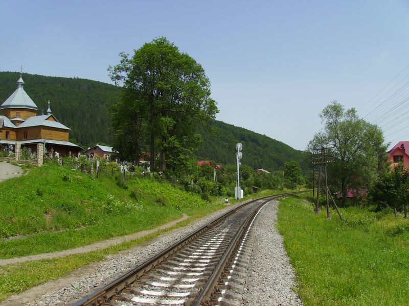 © Andrei  Kolyaskin - In  Carpatian  town  Yaremche  of  Ivano - Frankivsk  region , Ukraine .