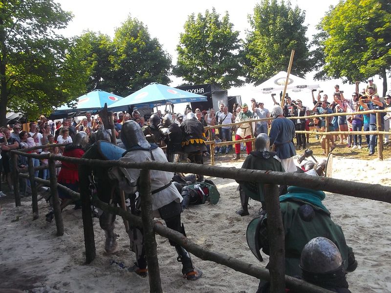 © Andrei  Kolyaskin - Image from the Festival  Galician  Chivalry  in  Galych 4 photography project