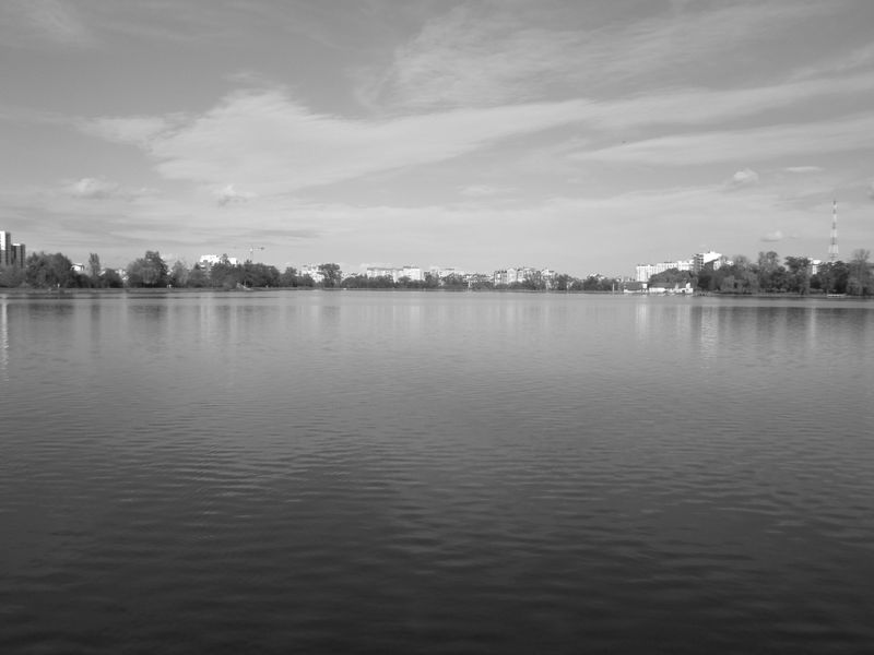 © Andrei  Kolyaskin - On  the  City  Lake  of  Ivano - Frankivsk  City , Ukraine .