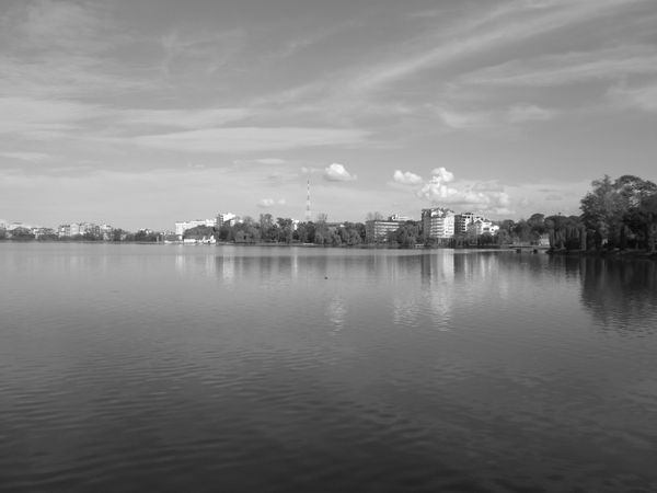 © Andrei  Kolyaskin - On  the  City  Lake  of  Ivano - Frankivsk  City , Ukraine .