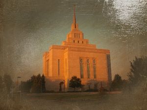 Ukrainian  Kyiv  Temple  in  oil  painting  3