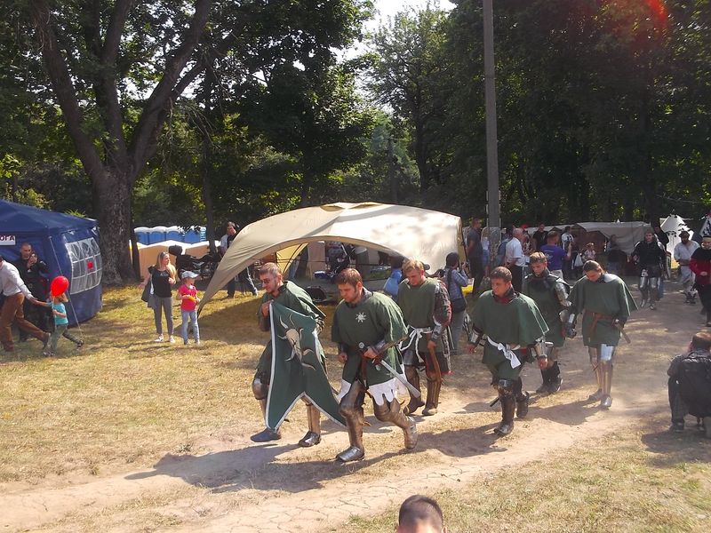 © Andrei  Kolyaskin - Image from the Festival  Galician  Chivalry in  Galych 2 photography project