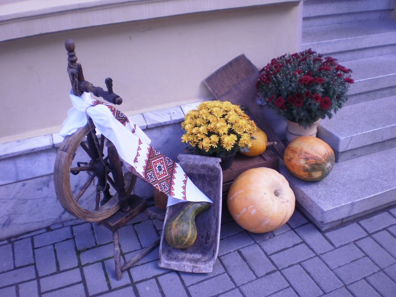 © Andrei  Kolyaskin - Flowers  in  street  decoration  of  Ivano - Frankivsk  City , Ukraine .