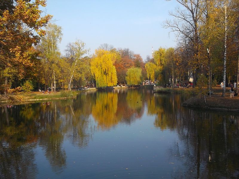 © Andrei  Kolyaskin - Autumn  in  Ivano - Frankivsk  City , Ukraine .