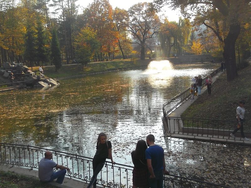 © Andrei  Kolyaskin - Autumn  in  Ivano - Frankivsk  City , Ukraine .