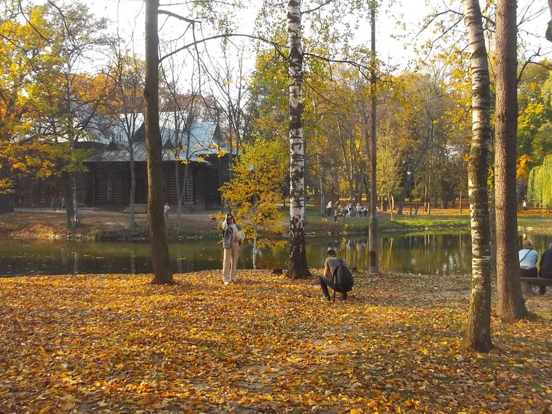 © Andrei  Kolyaskin - Autumn  in  Ivano - Frankivsk  City , Ukraine .