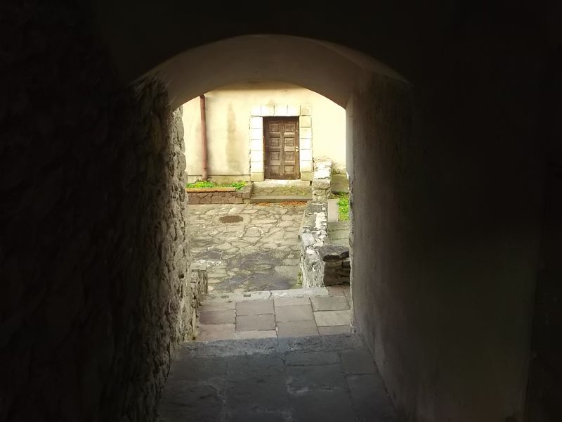 © Andrei  Kolyaskin - On  the  territory  of  Svirzh  Castle  from  15th  century  in  village  Svirzh  of  Lviv  region , Ukraine .