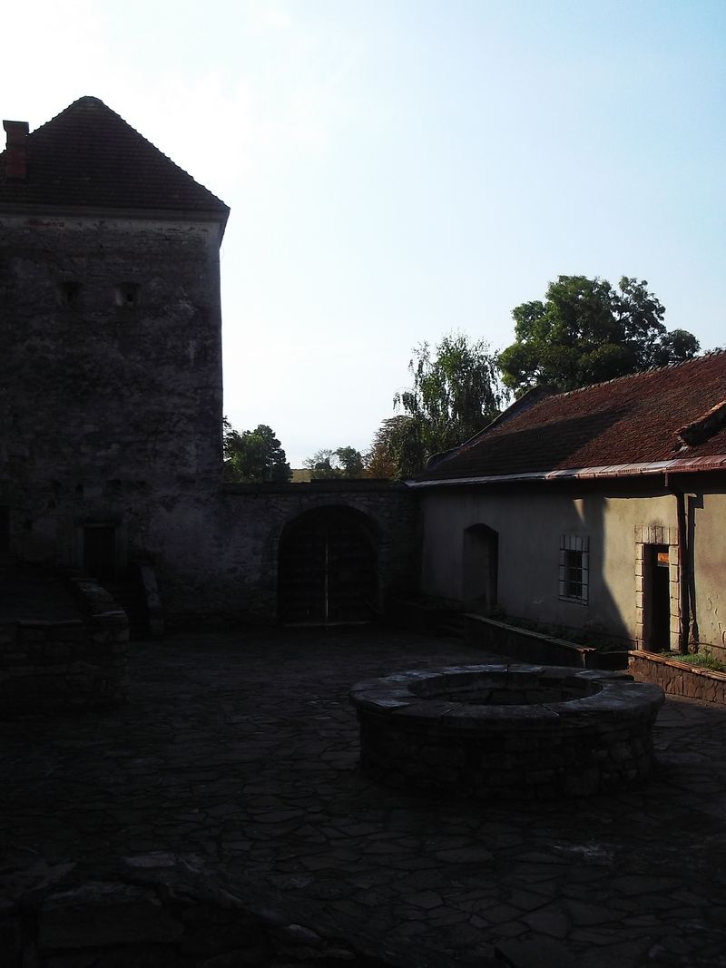 © Andrei  Kolyaskin - On  the  territory  of  Svirzh  Castle  from  15th  century  in  village  Svirzh  of  Lviv  region , Ukraine .