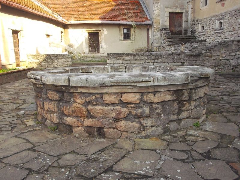 © Andrei  Kolyaskin - On  the  territory  of  Svirzh  Castle  from  15th  century  in  village  Svirzh  of  Lviv  region , Ukraine .