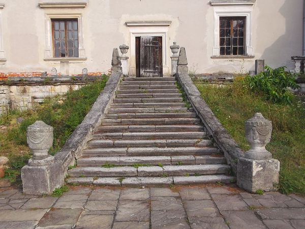 © Andrei  Kolyaskin - On  the  territory  of  Svirzh  Castle  from  15th  century  in  village  Svirzh  of  Lviv  region , Ukraine .