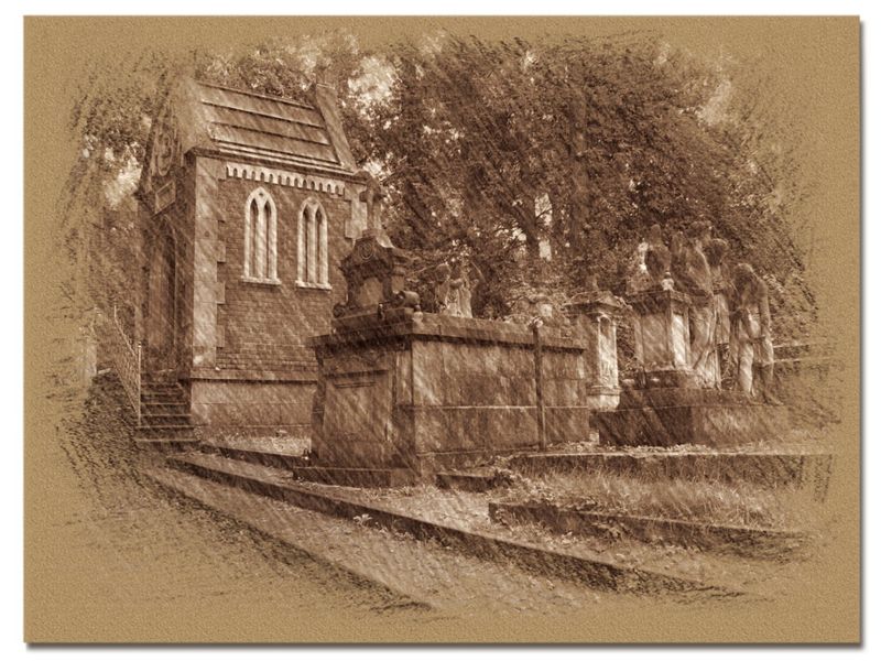 © Andrei  Kolyaskin - On  the  Lychakivske  cemetery  of  Lviv  City , Ukraine .