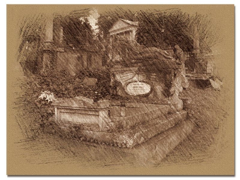 © Andrei  Kolyaskin - On  the  Lychakivske  cemetery  of  Lviv  City , Ukraine .