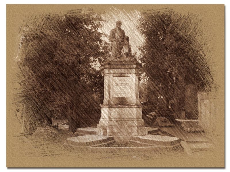 © Andrei  Kolyaskin - On  the  Lychakivske  cemetery  of  Lviv  City , Ukraine .