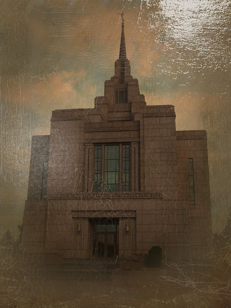 © Andrei  Kolyaskin - Image from the Ukrainian  Kyiv  Temple  in  oil  painting  2 photography project