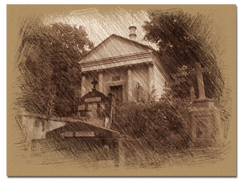 © Andrei  Kolyaskin - On  the  Lychakivske  cemetery  of  Lviv  City , Ukraine .