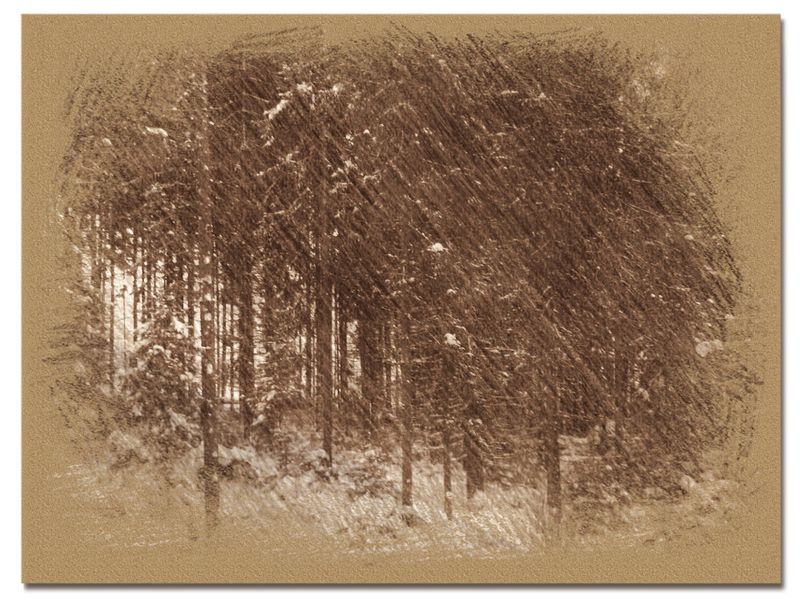 © Andrei  Kolyaskin - Image from the Bukovel  in  trois  coleur  drawing  3 photography project