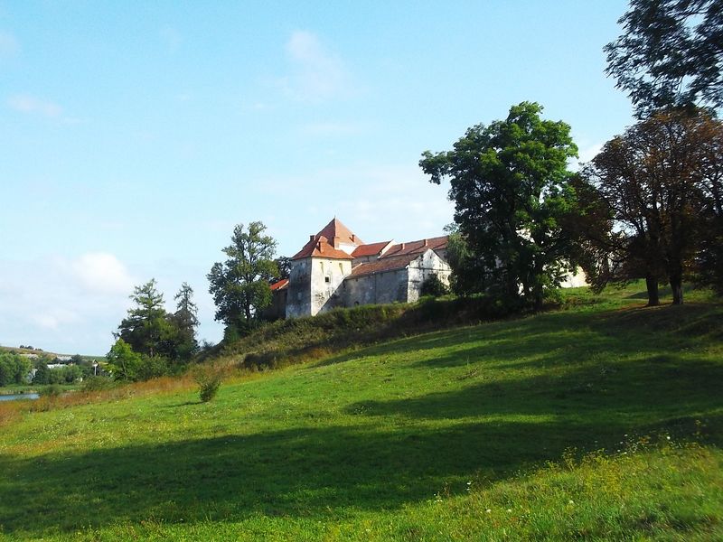 © Andrei  Kolyaskin - On  the  territory  of  Svirzh  Castle  from  15th  century  in  village  Svirzh  of  Lviv  region , Uktaine .
