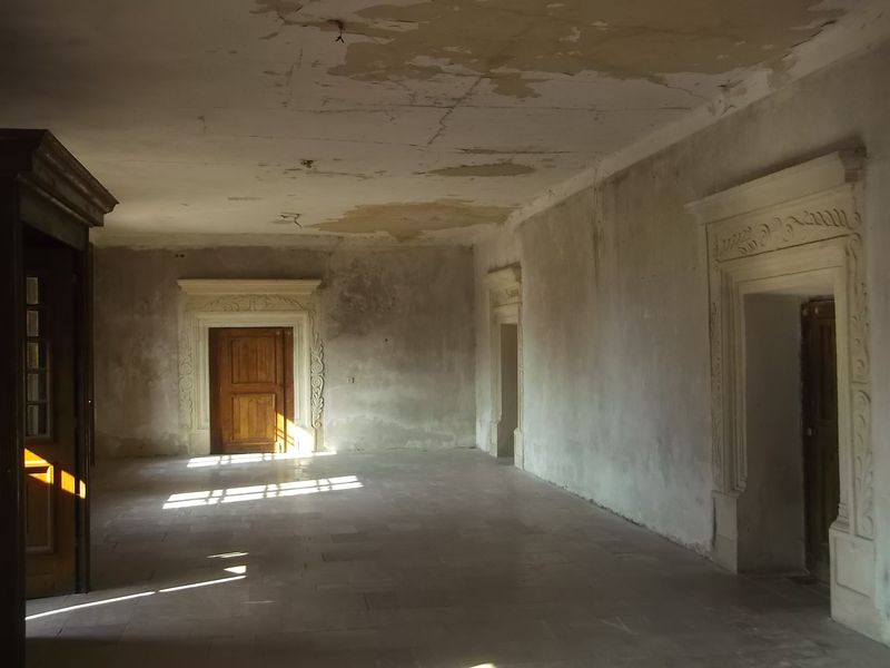 © Andrei  Kolyaskin - On  the  territory  of  Svirzh  Castle  from  15th  century  in  village  Svirzh  of  Lviv  region , Uktaine .