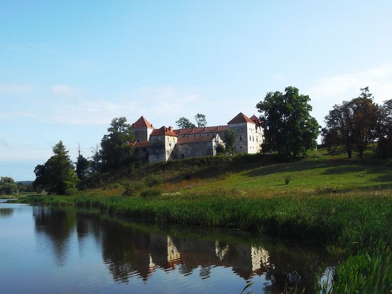 © Andrei  Kolyaskin - On  the  territory  of  Svirzh  Castle  from  15th  century  in  village  Svirzh  of  Lviv  region , Uktaine .