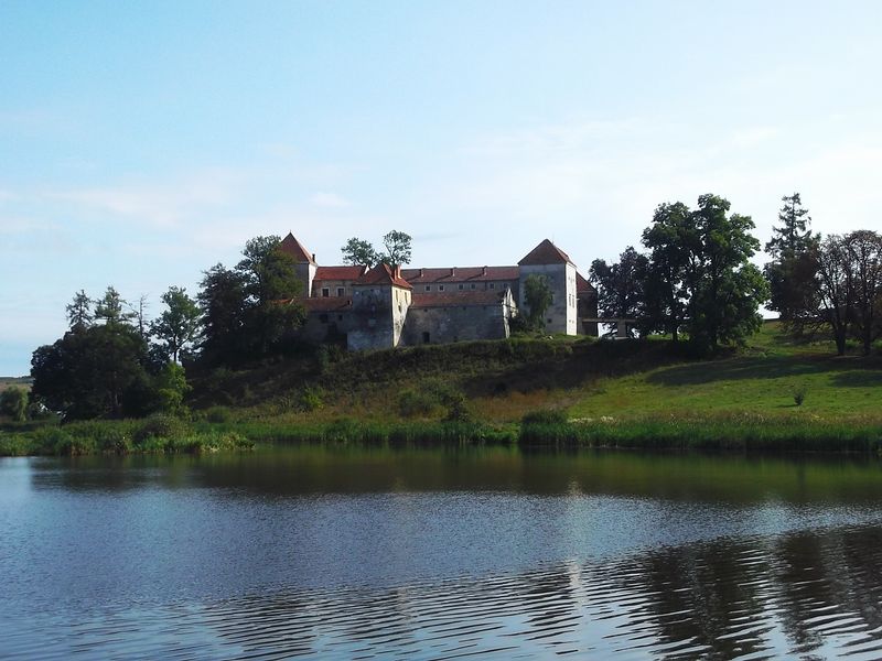 © Andrei  Kolyaskin - On  the  territory  of  Svirzh  Castle  from  15th  century  in  village  Svirzh  of  Lviv  region , Uktaine .