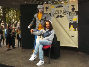 Living sculptures in Ivano - Frankivsk City 7