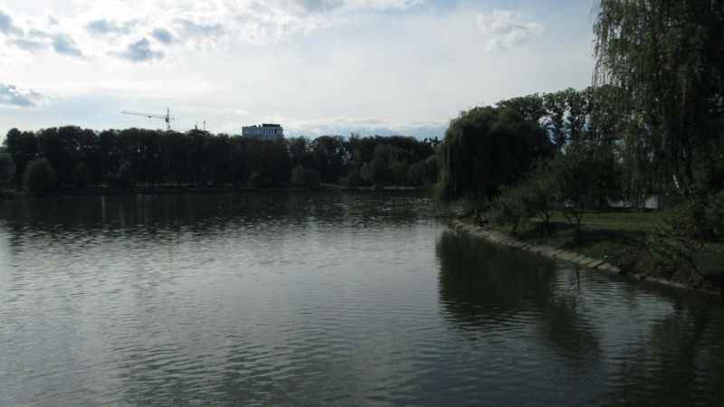 © Andrei  Kolyaskin - On  the  City  Lake  of  Ivano - Frankivsk  City , Ukraine .