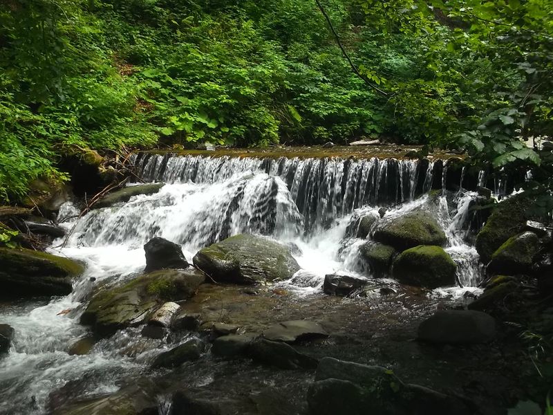 © Andrei  Kolyaskin - On  the  territory  of  waterfalls Shypit in village Pylypets of Mezhygirya area Zacarpatian region , Ukraine .