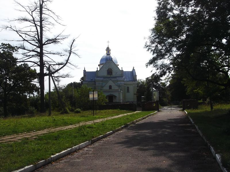 © Andrei  Kolyaskin - On  the  territory  of  Svirzh  Castle  from  15th  century  in  village  Svirzh  of  Lviv  region , Ukraine .