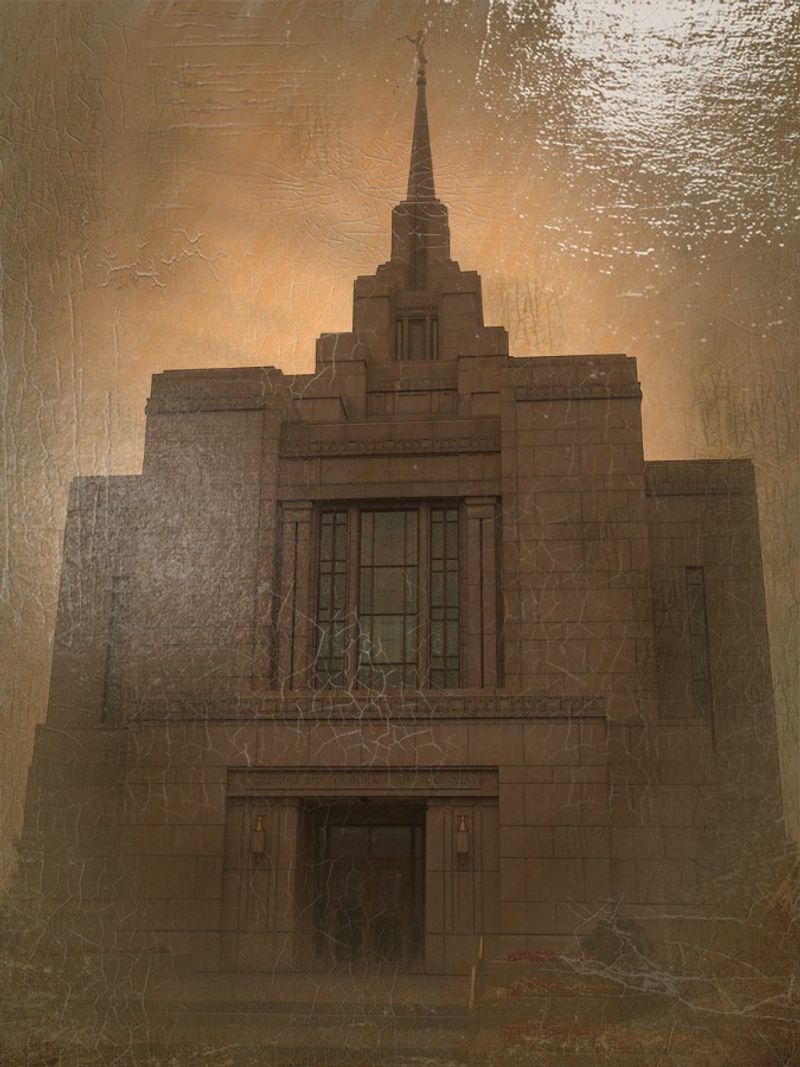 © Andrei  Kolyaskin - Image from the Ukrainian  Kyiv  Temple  in  oil  painting 4 photography project